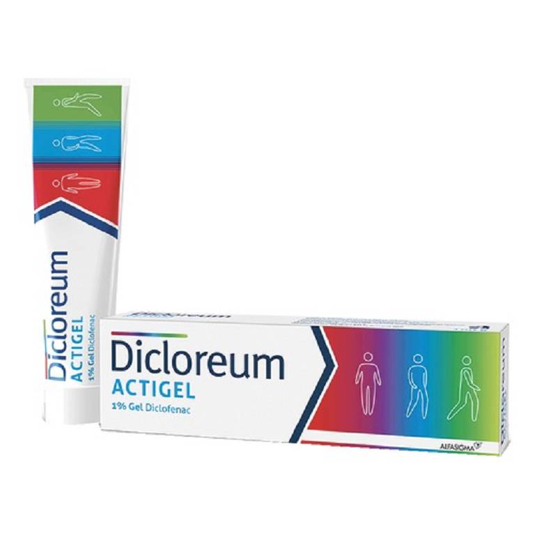 DICLOREUM ACTIGEL*GEL 100G 1%