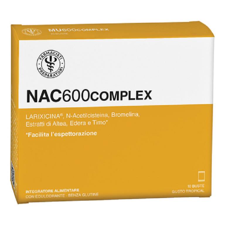 LFP MUCOFLU 600 COMPLEX 10BUST