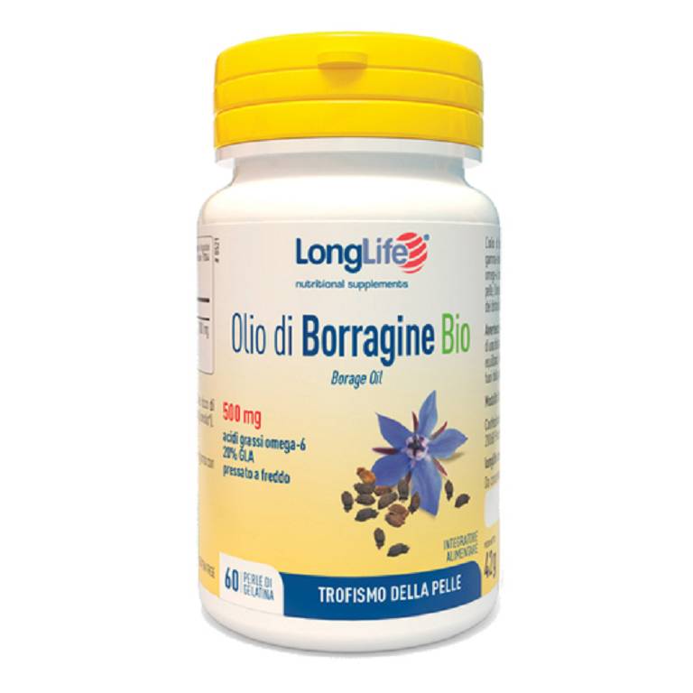 LONGLIFE OLIO BORRAG BIO 60PRL