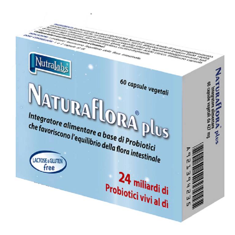 NATURAFLORA PLUS 60CPS VEGETAL