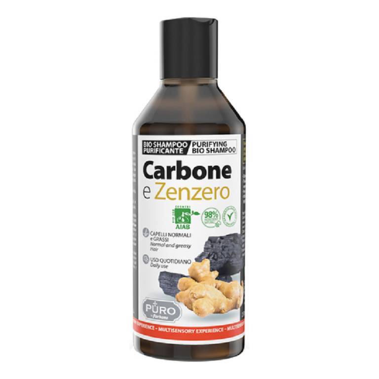 PURO BIO SHAMPOO CARB-ZEN250ML