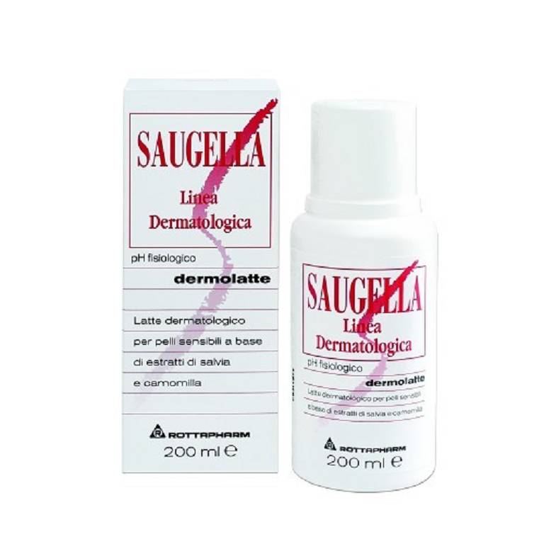 SAUGELLA DERMOLATTE VISO 200ML