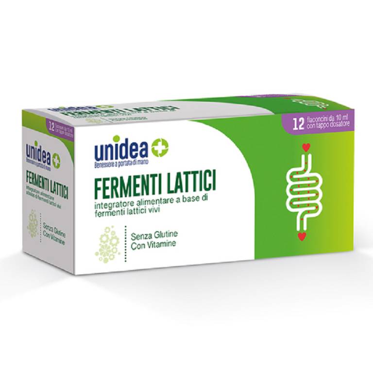 UNIDEA FERMENTI LATT 12FL 10ML